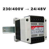 Transformateur surmoulé IP20 primaire 230/400V secondaire 24/48VAC